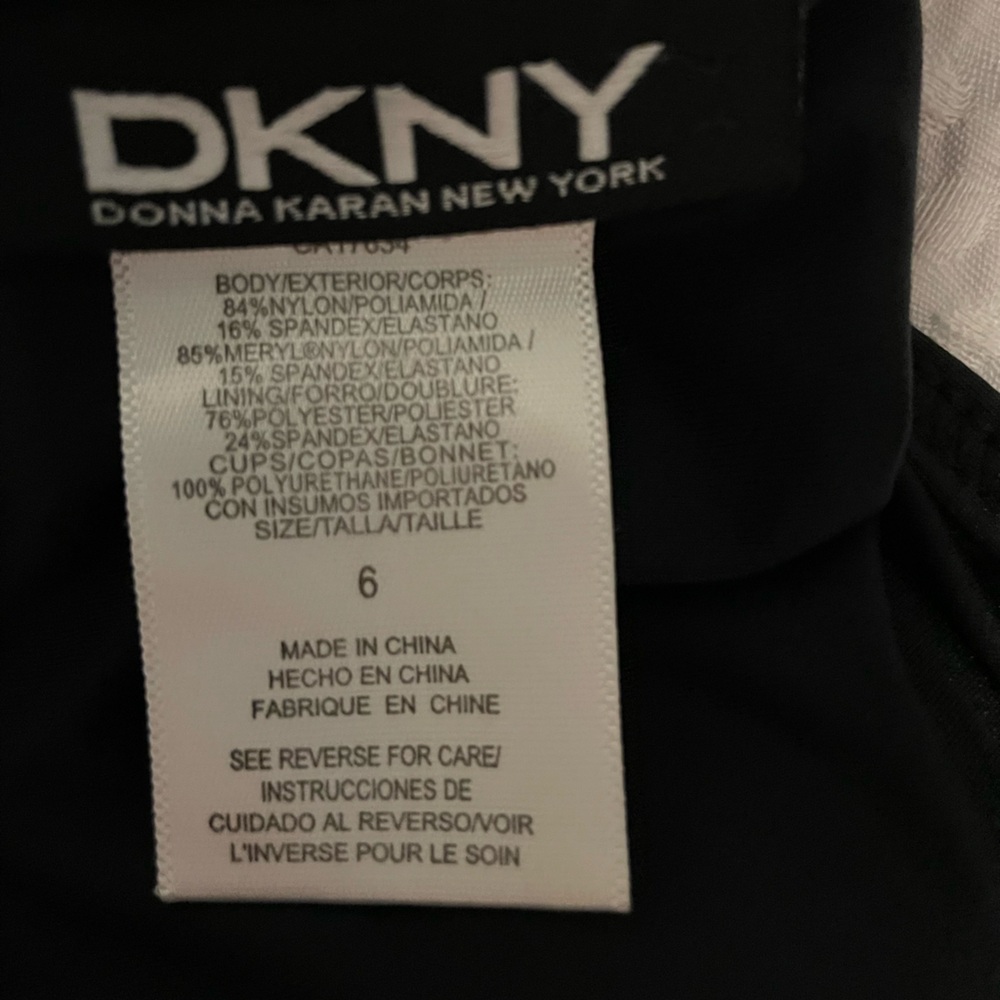 DKNY striped bathing suit - Picture 3 of 3
